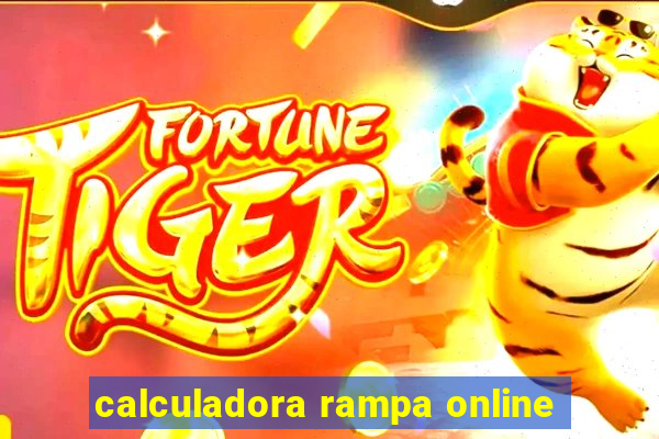 calculadora rampa online